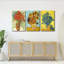 3 Piece Wrapped Canvas Print-122978022