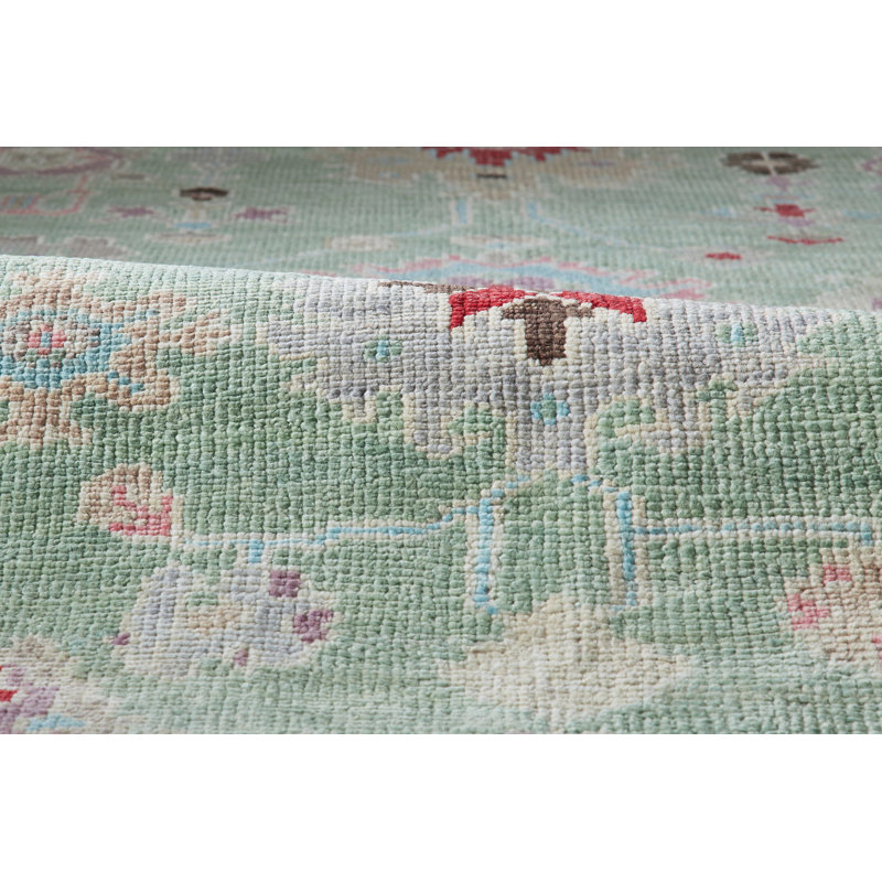 Kali - Mint, Rectangle 8' x 10'