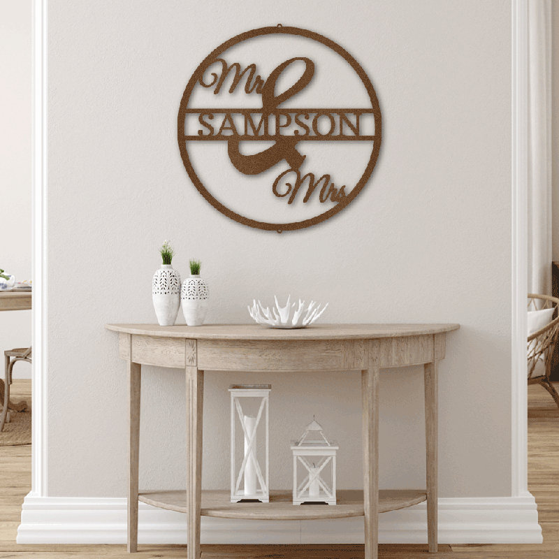 Wall Decor on Metal, Copper, 60cm H x 60cm W x 0.2cm D, Yes