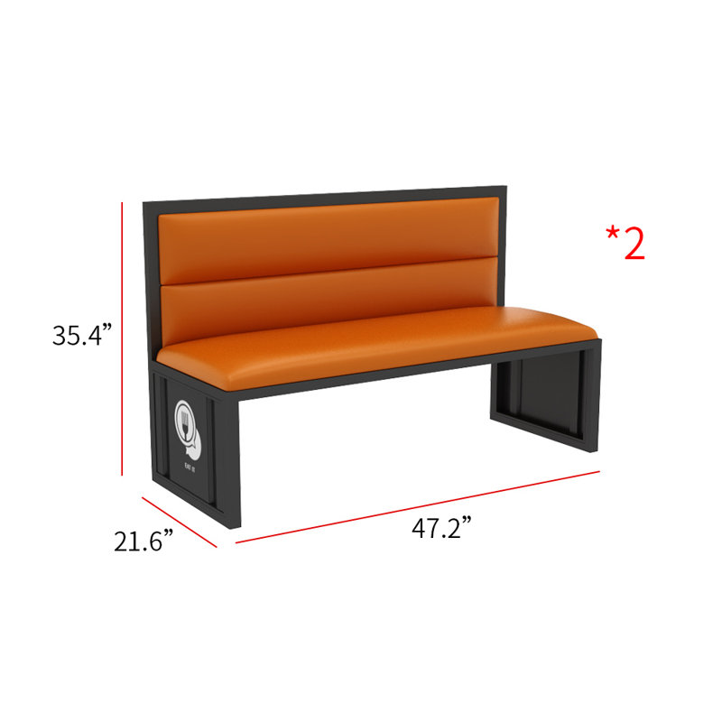 Banc de rangement élégant et simple