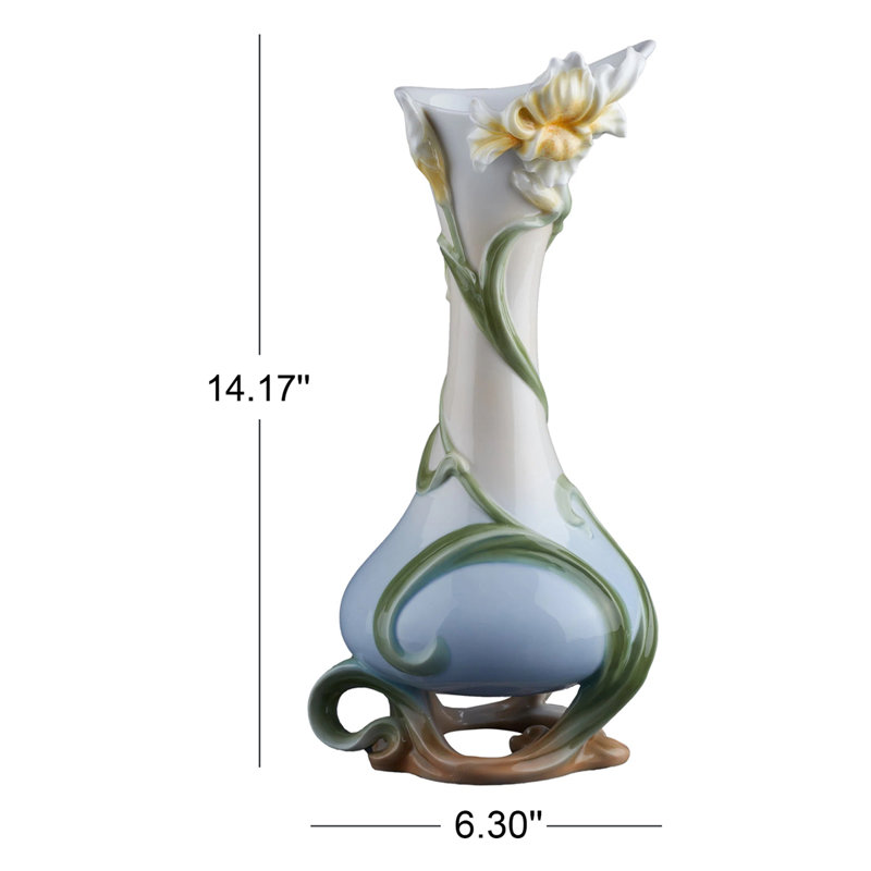 Vase de table en porcelaine Ossafa