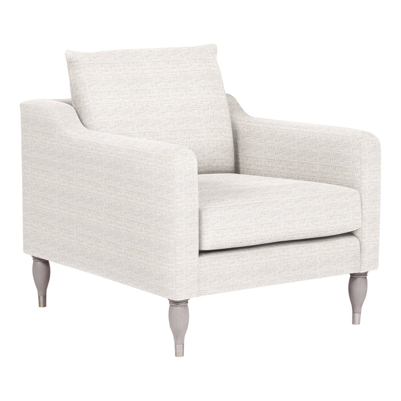 Chaise Thea, Perigold IceBreaker polaire, Gris colombe