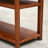 Chinese Classical Double-Layer Rosewood Shoe Rack 8 Pair Solid Wood Shoe Storage Cabinet