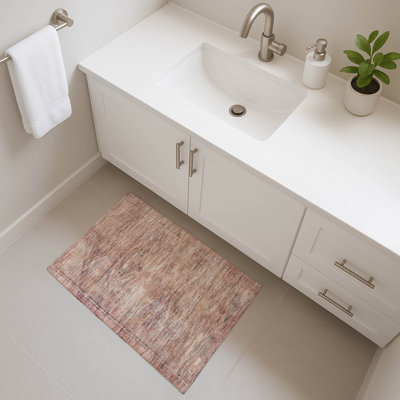 Premium Machine Washable Marasco AMF1631 Global Rug