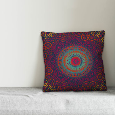 Damask Throw Pillow