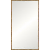Antique Gold Wave Floor Mirror