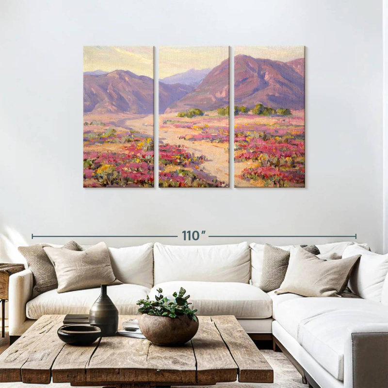 Avery Spring Bloom In The Desert, 48" H x 74" W