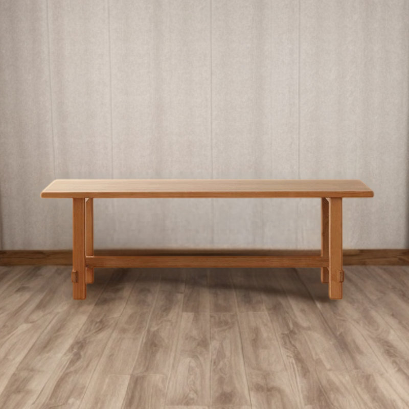 Cherry Oval Solid Wood Dining Table, 31.5" W x 62.99" L
