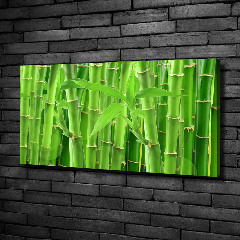 Bamboos - Wrapped Canvas Print