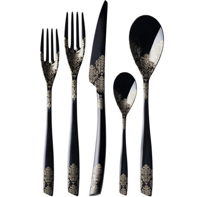 Bugatti Italy Stainless Steel Flatware Set