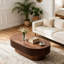 Table basse ovale