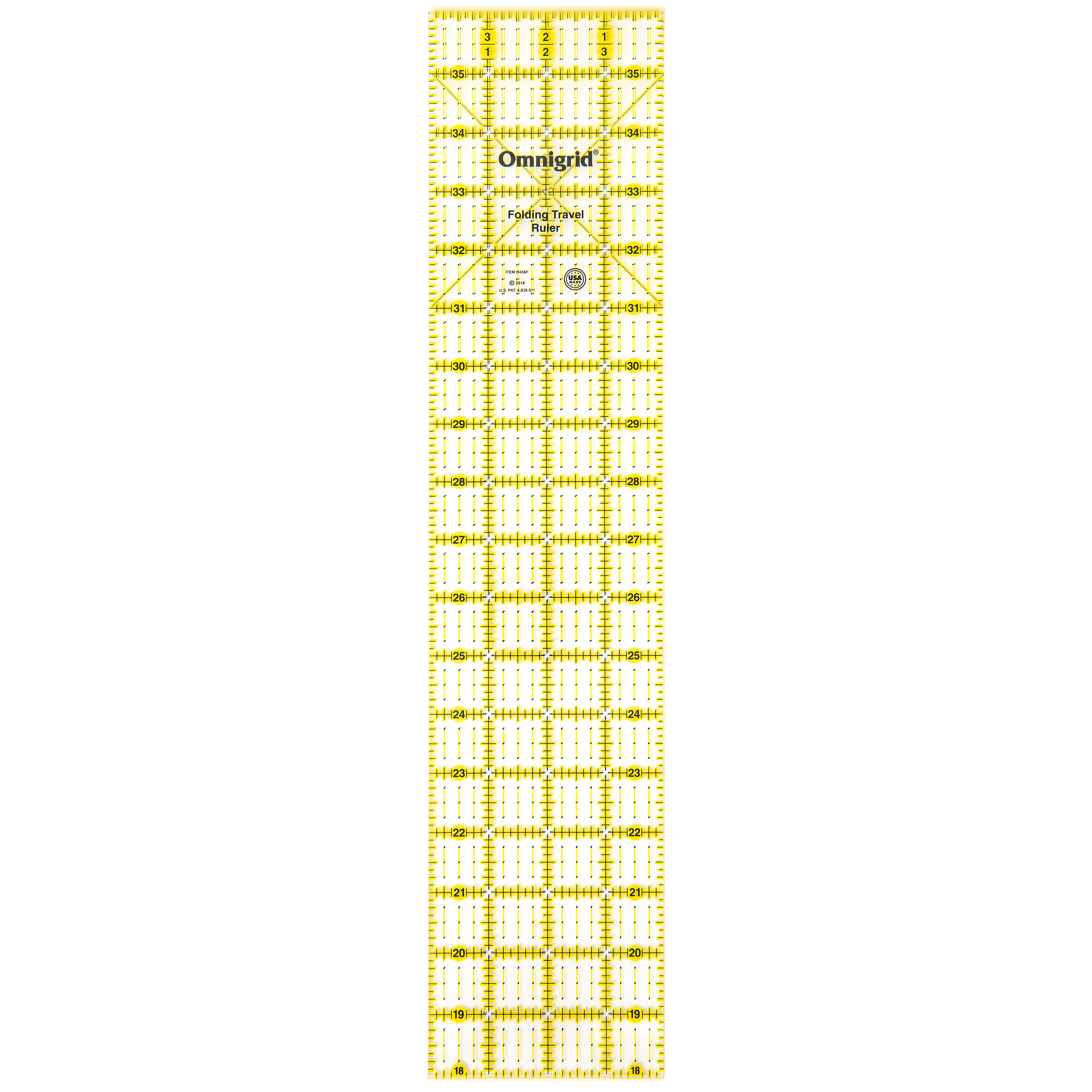 Omnigrid® 4 x 8 Rectangle Quilting & Sewing Ruler