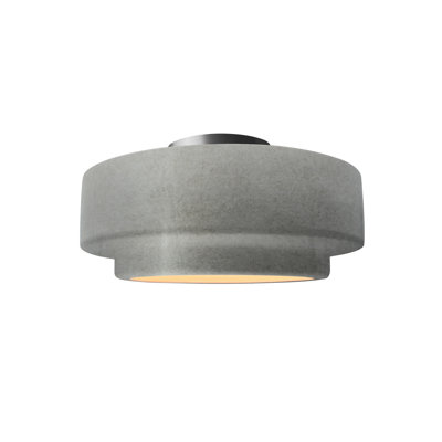 Dottie Ceramic LED Semi Flush Mount
