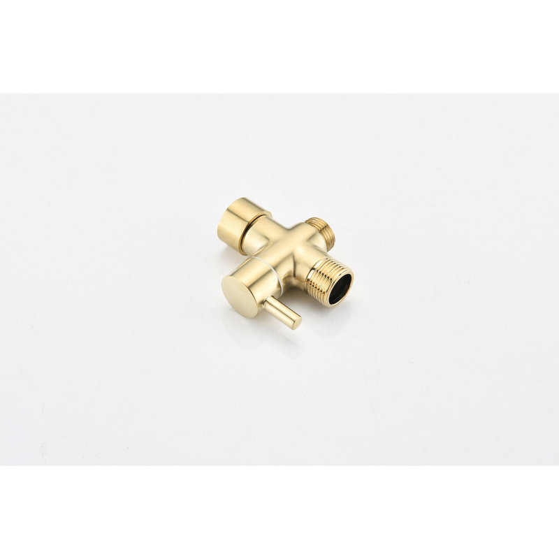 Brushed Gold Toilet Bidet Handheld - Hygienic And Convenient, Rust Corrosion For Long-Term Use In Bathroom Hygiene Metal, Versatile Spray Settings Optimal Cleaning Results