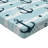 Microfiber Striped Fitted Sheet-43663867-105843743