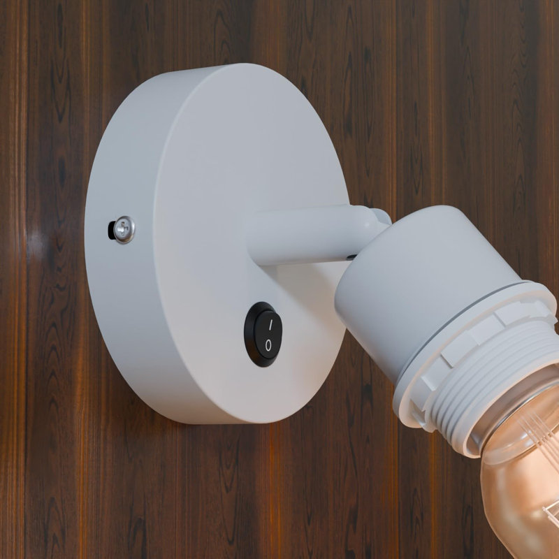Single Point Ceiling Lighting Kit, White
