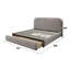 Grand lit Orane avec rangement, tissu gris-487915103