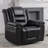 360° Swivel Rocking Home Theater Recliner - Manual, Wide Armrest, Living Room/Bedroom-1546509443