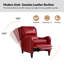Fauteuil inclinable en cuir véritable de 28,75 po de large Neliyah-105914581