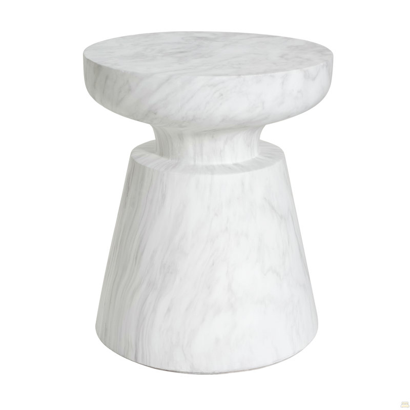 Table d'appoint d'extérieur en travertin Ponti