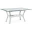 Trellis Glass Dining Table-71012588-71012601