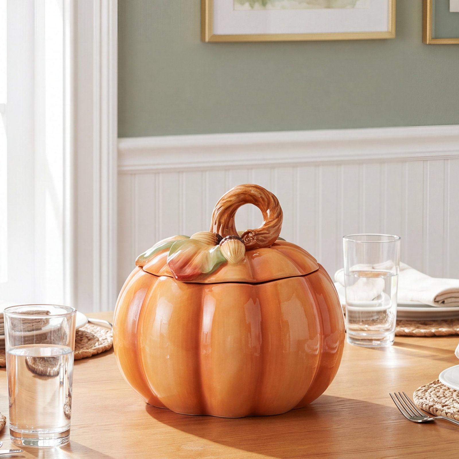 Fall Havest Fall Harvest Pumpkin Cookie Jar