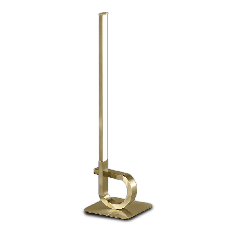 Wentworth Aluminium Table Lamp, Antique Brass
