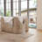 Faux Marble Side Table-120232012