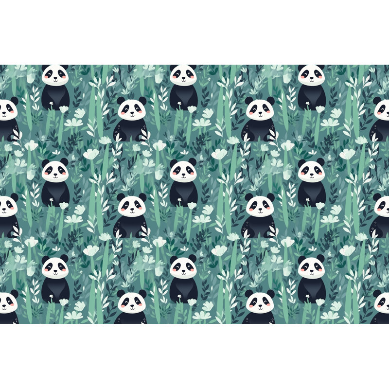 Adorable Panda Bedding, King Comforter
