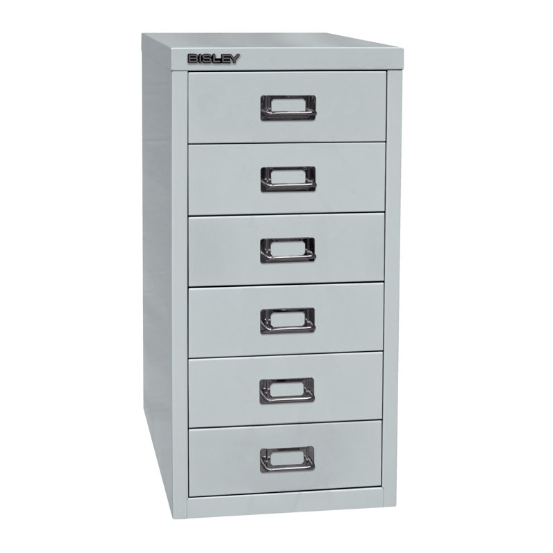 29er 27.9cm Wide 6 -Drawer File Cabinet, Light grey