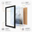 Reflected Solitude Minimalist - Framed Print-944734255-944734253