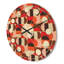 Horloge murale en bois Geometric Design II-63891626