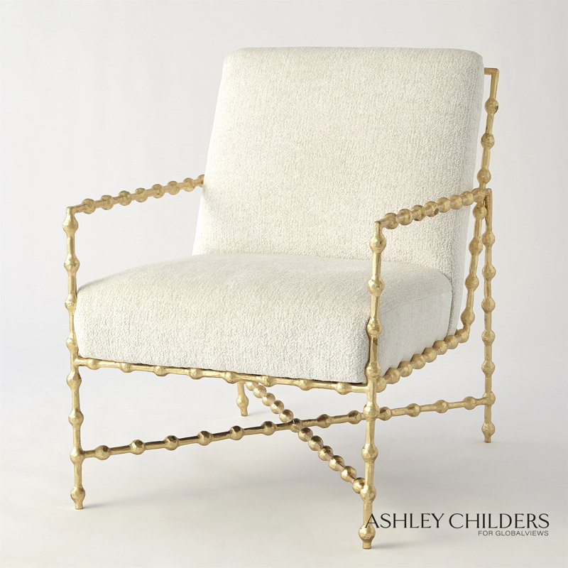 Elder Lounge Chair-Gold Leaf-Avoletta