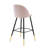 Cordial Performance Velvet Bar Stools - Set of 2-1761578502