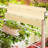 Hanging Balcony Table Wood Foldable Railing Bar