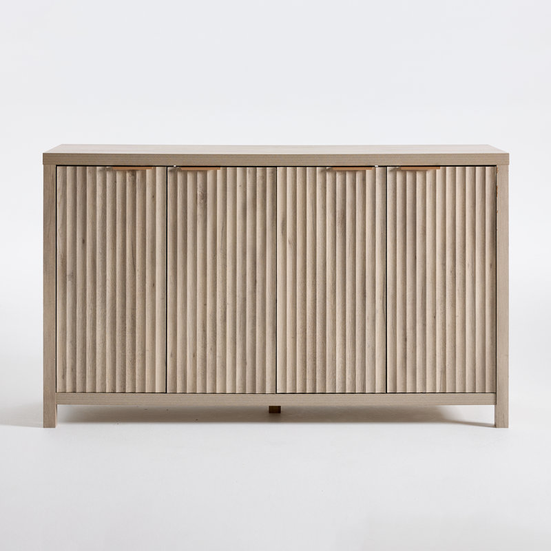 Nicolee 56" Sideboard, Greige Oak