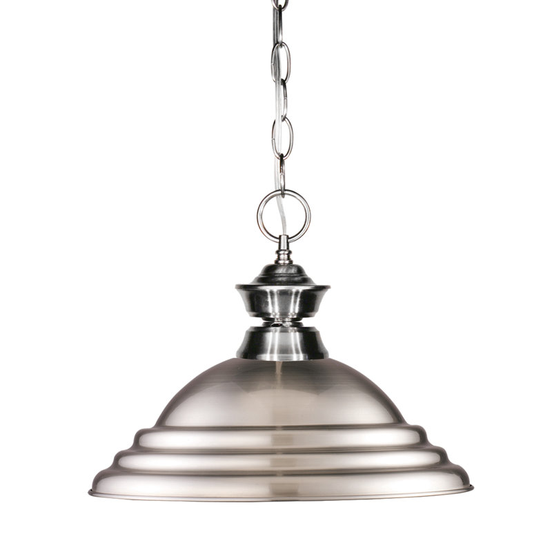 Whitford 1 - Light Brushed Nickel Single Pendant