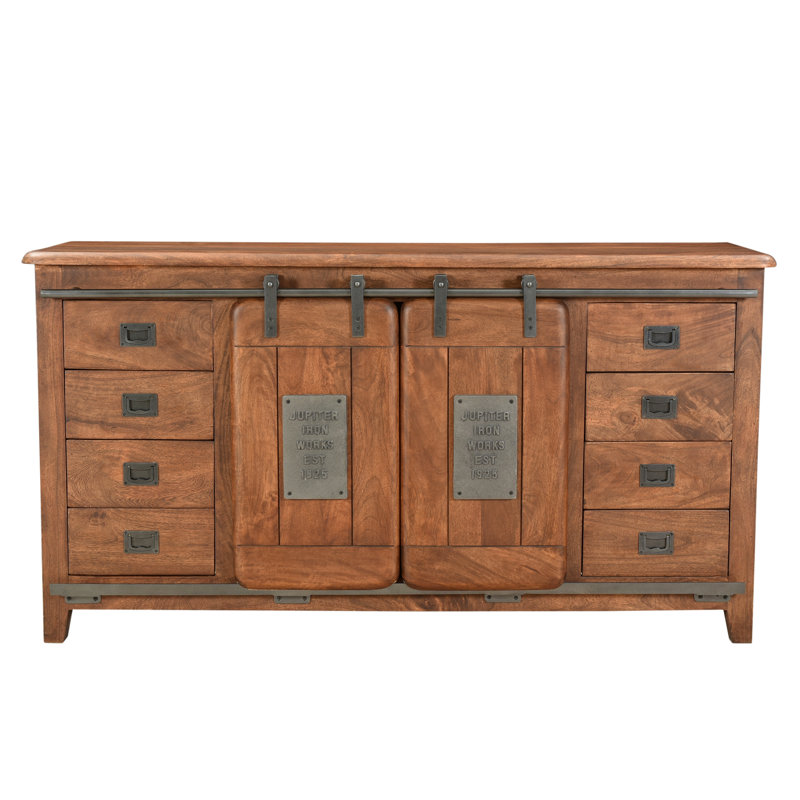 Gratian 160cm Solid Wood Sideboard