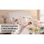 Bebejan Antique Flowers 100% Cotton Sateen 5 Piece Reversible Comforter Set-970493010