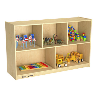 5 Compartment Shelving Unit with Caster -  Childcraft, 202815