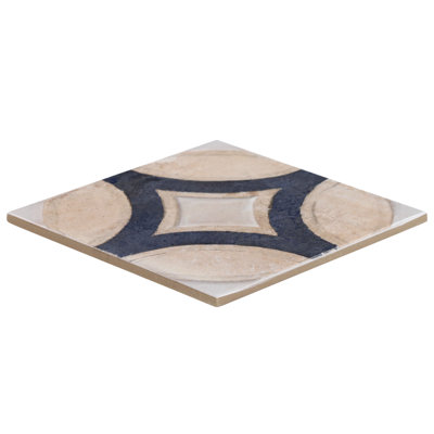Angela Harris Capri 7.87 In. X 7.87 In. Matte Porcelain Floor And Wall Tile (10.76 Sq. Ft. / Case)