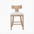 27" Counter Stools Set of 2, Upholstered Counter Height Bar Stools with Solid Rubber Wood Frame, Backrest, Footrest, Armless Barstools for Home Bar, Kitchen Counter-344875829