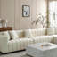 Canapé modulaire rembourré en velours Channel-1209306864