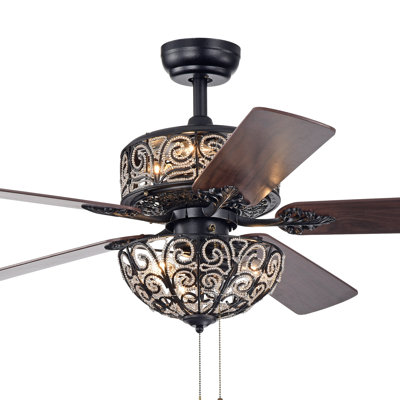 Hennis 52'' Ceiling Fan with Light Kit