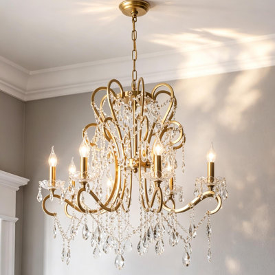 Valmira Traditional Candle Style Chandelier 