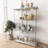 Tempered Glass Display Cabinet, 12 - Color Led, Easy To Assemble, Storing Ornaments Adjustable