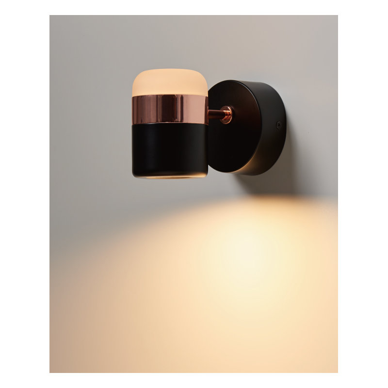 Ling 6 - Light Pendant, Black/Copper, Black