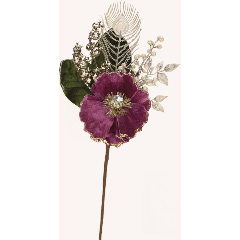 Spring Multi Jeweled Magnolia 21" Stem