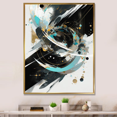 «Green White Cubist Kaleidoscope II», reproduction sur toile