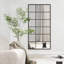 Coella 90x180cm Full Lenght Mirror Metal Wall Mirror  Floor Mirror Free Standing